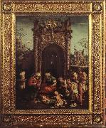 ASPERTINI, Amico Adoration of the Shepherds  fff oil